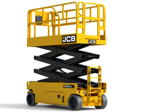 JCB Electrical Scissor Lift S4550E 3D Model