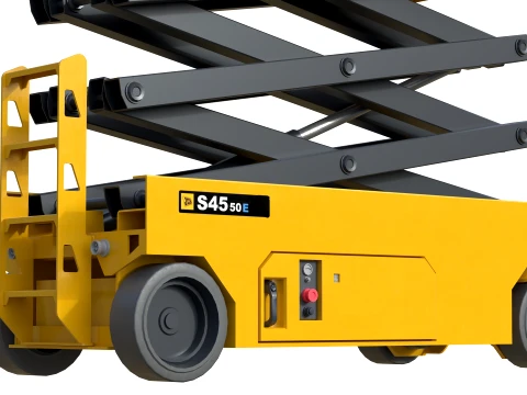 JCB Electrical Scissor Lift S4550E 3D Model