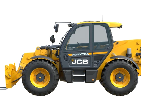 JCB Telescopic Handler 536-95 Agri 3D Model