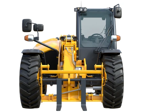JCB Telescopic Handler 536-95 Agri 3D Model
