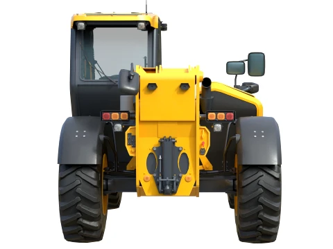 JCB Telescopic Handler 536-95 Agri 3D Model