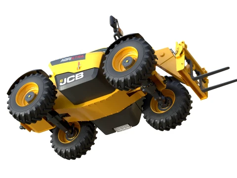 JCB Telescopic Handler 536-95 Agri 3D Model