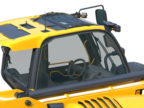 JCB Telescopic Handler 536-95 Agri 3D Model