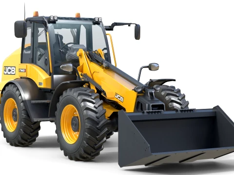 JCB Telescopic Wheel Loader TM420 Agri 3D Model