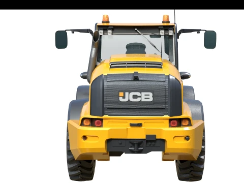 JCB Telescopic Wheel Loader TM420 Agri 3D Model