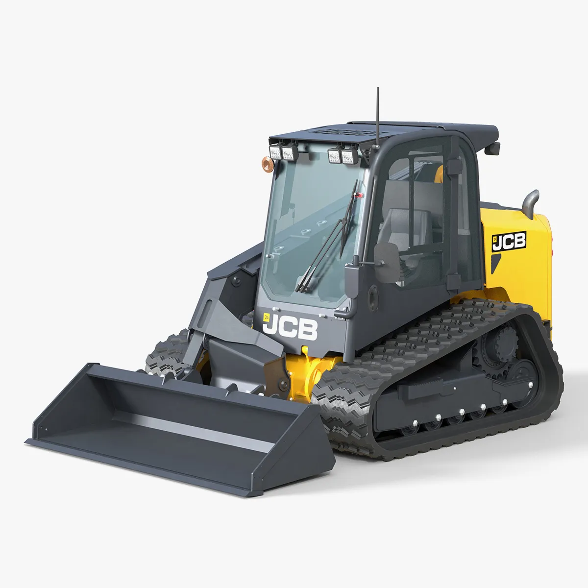 JCB Teleskid 2TS-7T 3D Model .c4d .max .obj .3ds .fbx .stl .blend 