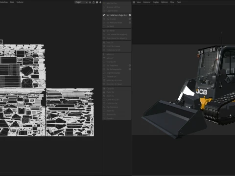 JCB Teleskid 2TS-7T 3D Model