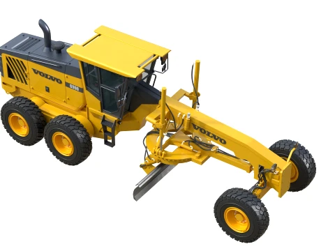Volvo Motor Grader G990 3D Model