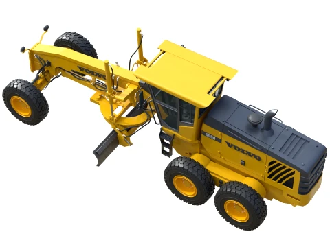 Volvo Motor Grader G990 3D Model