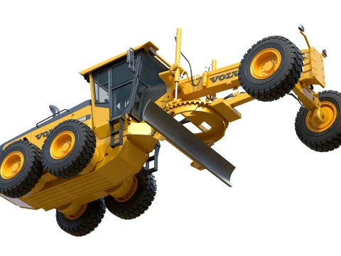 Volvo Motor Grader G990 3D Model