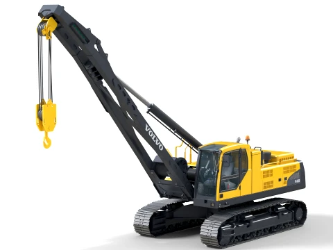 Volvo Pipelayer PL4608 3D Model