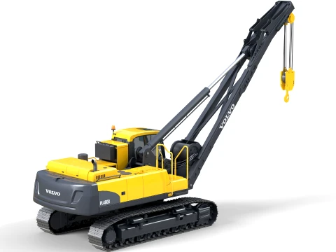 Volvo Pipelayer PL4608 3D Model