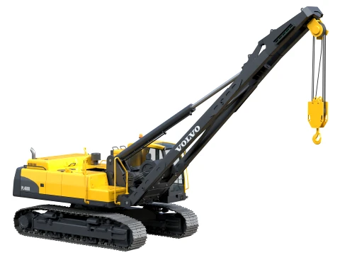 Volvo Pipelayer PL4608 3D Model