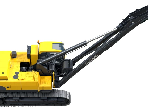 Volvo Pipelayer PL4608 3D Model