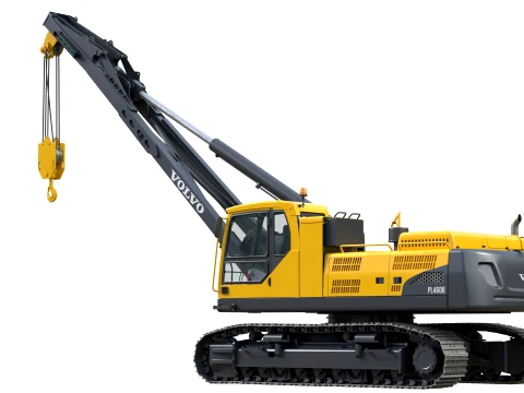 Volvo Pipelayer PL4608 3D Model