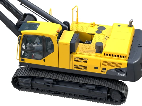 Volvo Pipelayer PL4608 3D Model
