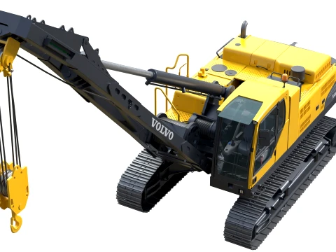 Volvo Pipelayer PL4608 3D Model