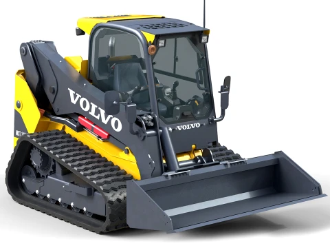Гусеничный погрузчик с бортовым поворотом Volvo MCT145C 3D Модель