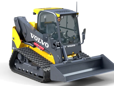 Volvo Skid Steer Tracked Loader MCT145C 3D Model