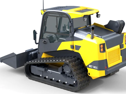 Volvo Skid Steer Tracked Loader MCT145C 3D Model
