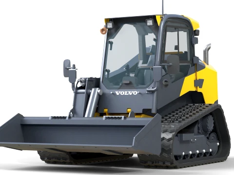 Volvo Skid Steer Tracked Loader MCT145C 3D Model
