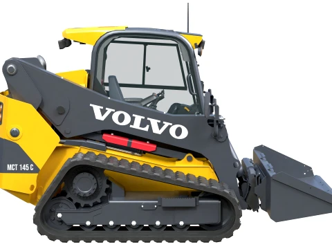 Volvo Skid Steer Tracked Loader MCT145C 3D Model