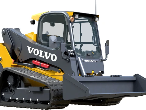 Volvo Skid Steer Tracked Loader MCT145C 3D Model