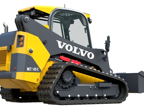 Volvo Skid Steer Tracked Loader MCT145C 3D Model