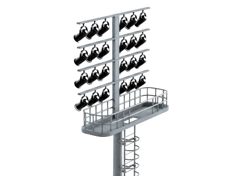 Stadium Light v2 3D Model
