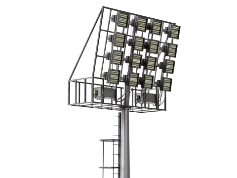 Stadium Light v3 3D Model