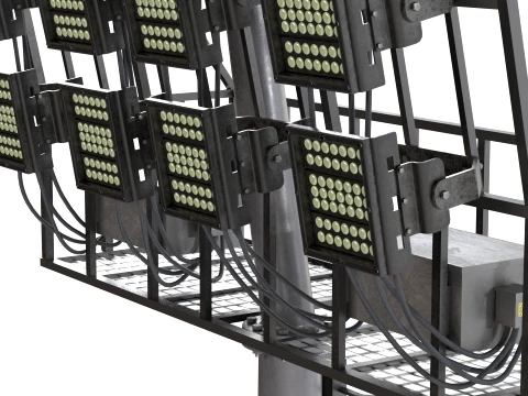 Stadium Light v3 3D Model