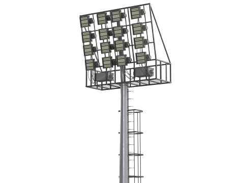 Stadium Light v3 3D Model