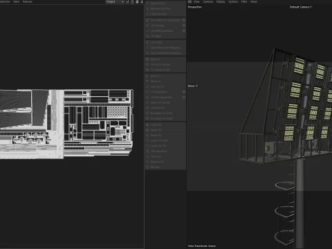 Stadium Light v3 3D Model