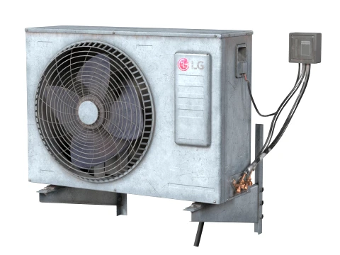AC Unit Outdoor 3D Model