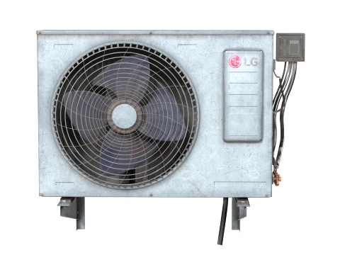 AC Unit Outdoor 3D Model
