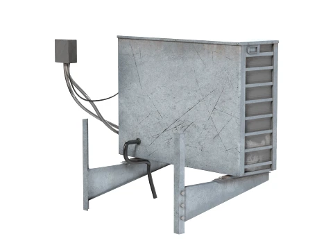 AC Unit Outdoor 3D Model