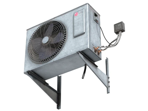 AC Unit Outdoor 3D Model