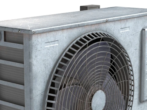 AC Unit Outdoor 3D Model