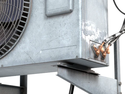 AC Unit Outdoor 3D Model