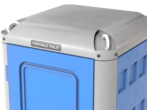 Bio Portable Toilet 3D Model