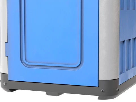 Bio Portable Toilet 3D Model