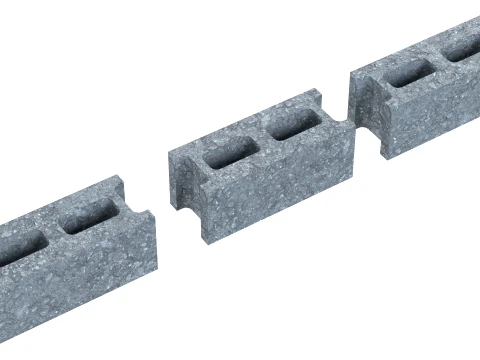 Brick Cinder Collection 3D Model