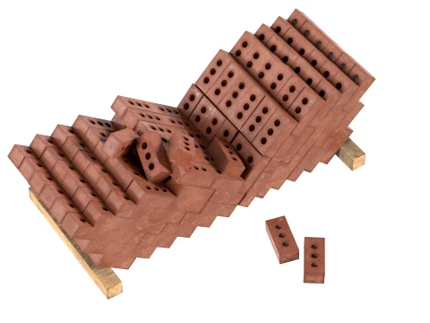 Brick Cinder Pile 2 3D Model