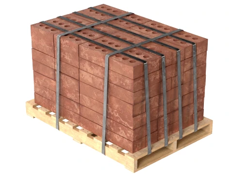 Bricks Pallet 1 3D Model
