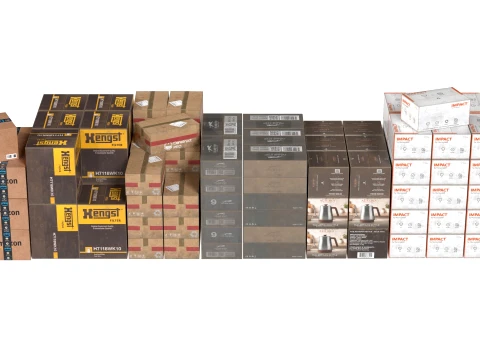 Building Material Collection 3D Model