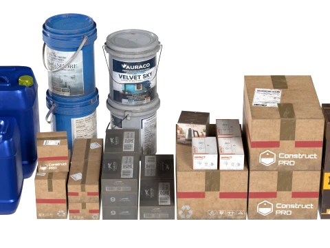 Building Material Collection 3D Model