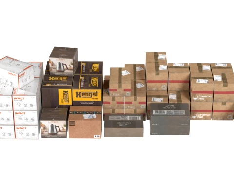 Building Material Collection 3D Model