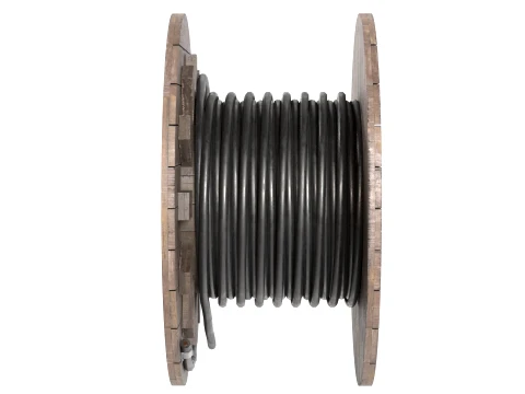 Cable Reel Black 3D Model