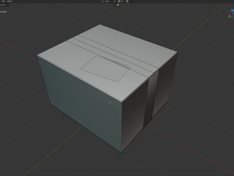 Amazon Carton Box 3D Model