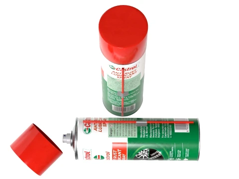 Castrol Oil Spray Bottle 3D Model